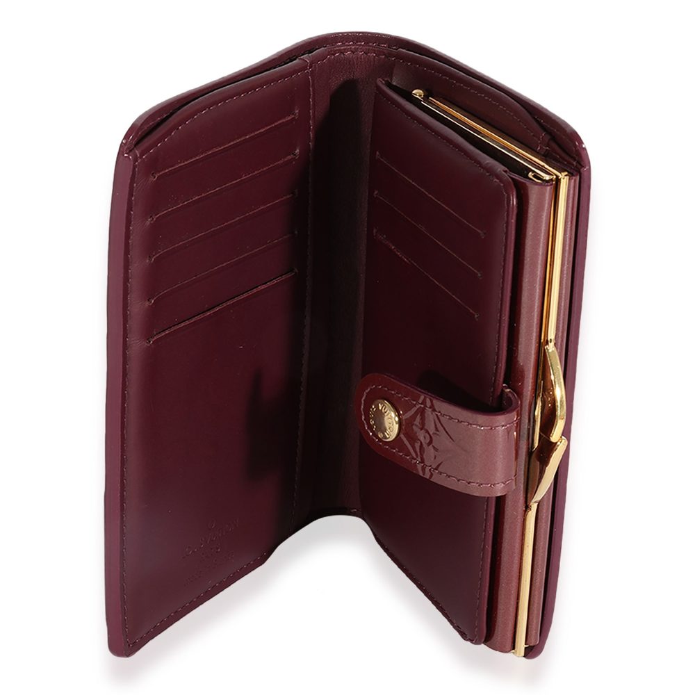 Louis Vuitton Violette Monogram Vernis French Purse Wallet - Picture 5 of 7